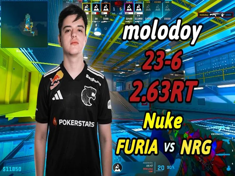 BLAST鹿特丹公开赛2026:涉险过关,FURIA 2-1 NRG